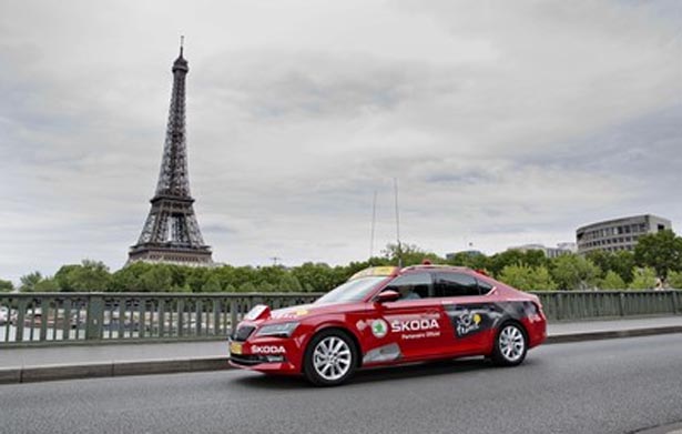 Skoda Superb - Tour de France 2015